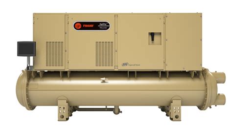 trane agility chiller  Trane’s efficient, compact Agility® Water-Cooled Centrifugal Chiller features a two-stage semi-hermetic centrifugal compressor with a permanent-magnet refrigerant-cooled motor, oil-free magnetic bearings with enhanced compressor speeds, and the latest Trane (CHIL™) heat exchanger designs enable optimal performance